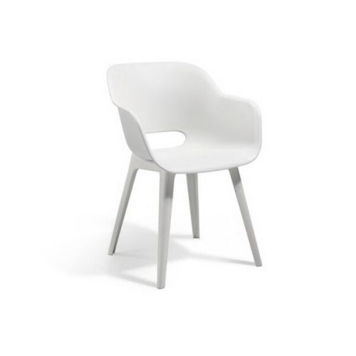 Akola kerti szék (2db), fehér