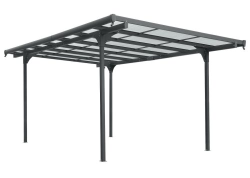 alumínium pergola LANITPLAST ALU 53 antracit + bronz PC LG4121