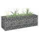 Horganyzott acél gabion magaságyás 90 x 30 x 30 cm