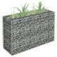 Horganyzott acél gabion magaságyás 90 x 30 x 60 cm