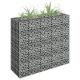 Horganyzott acél gabion magaságyás 90 x 30 x 90 cm