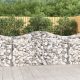 7 db íves horganyzott vas gabion kosár 200 x 50 x 100/120 cm