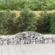 15 db íves horganyzott vas gabion kosár 300x50x40/60 cm