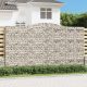 5 db íves horganyzott vas gabion kosár 400x50x220/240 cm